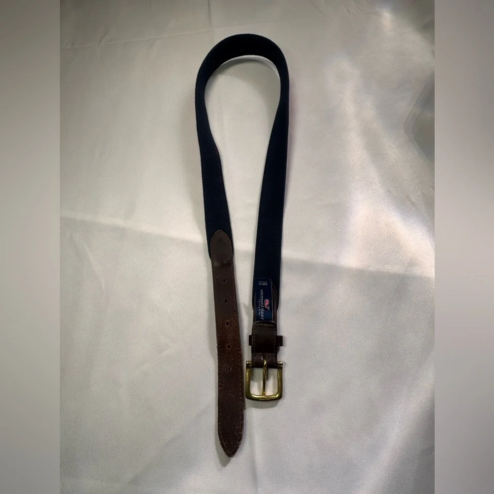 Vineyard Vines Men’s Ribbon Belt - Size 42 - Cincinnati Reds Edition